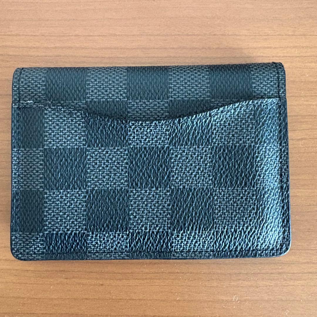 LOUIS VUITTON ダミエ 名刺入れ 保存袋付き