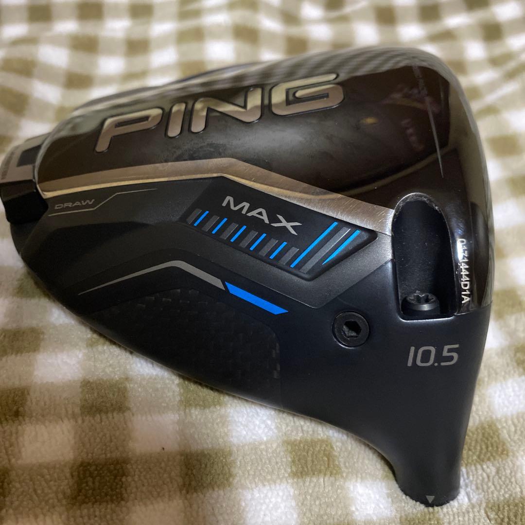 PING G440 MAX 10.5°ドライバー、ヘッドカバー付き。