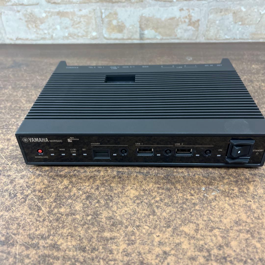 G2①【未使用品】 YAMAHA ブロードバンドVolP ルーター NVR500