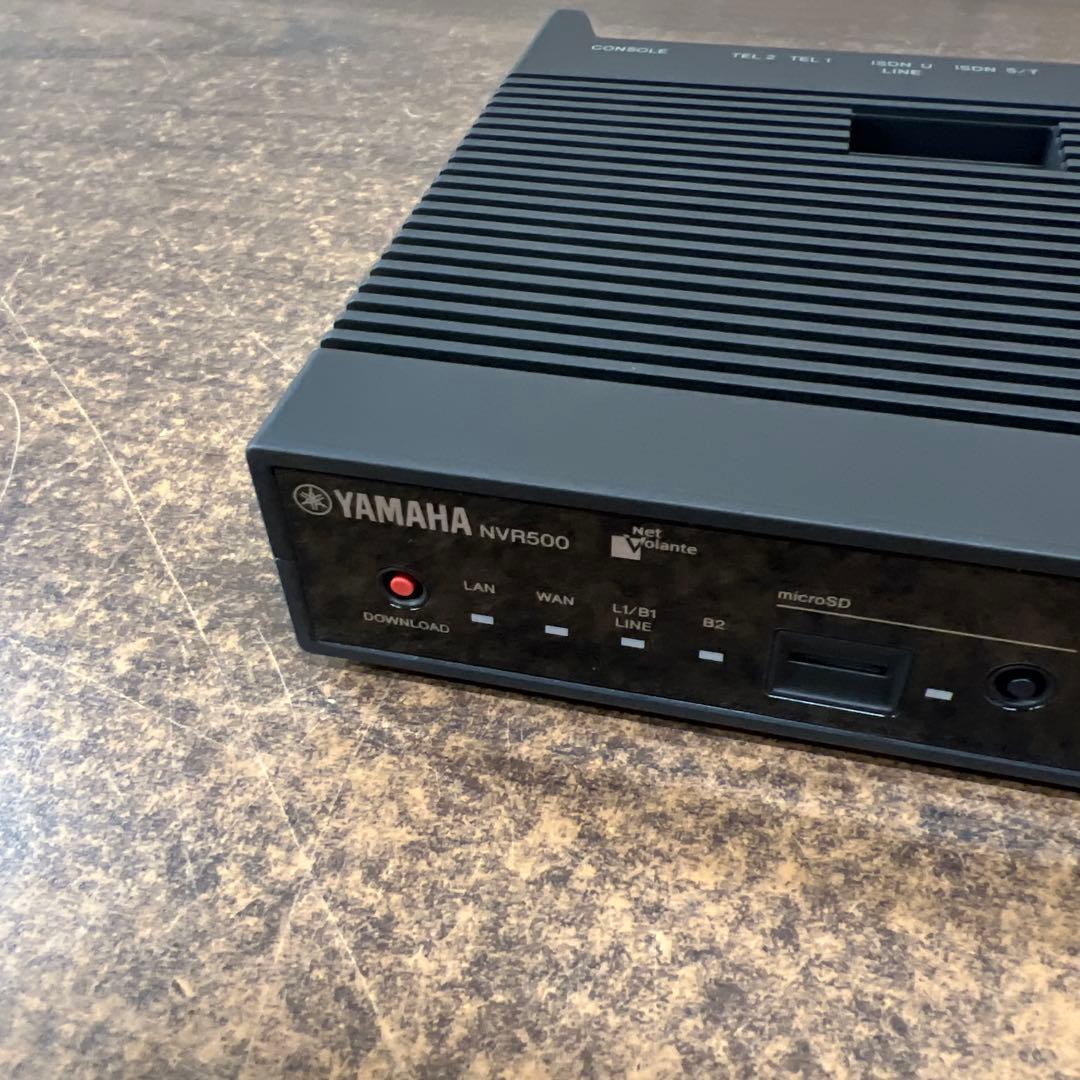 G2①【未使用品】 YAMAHA ブロードバンドVolP ルーター NVR500