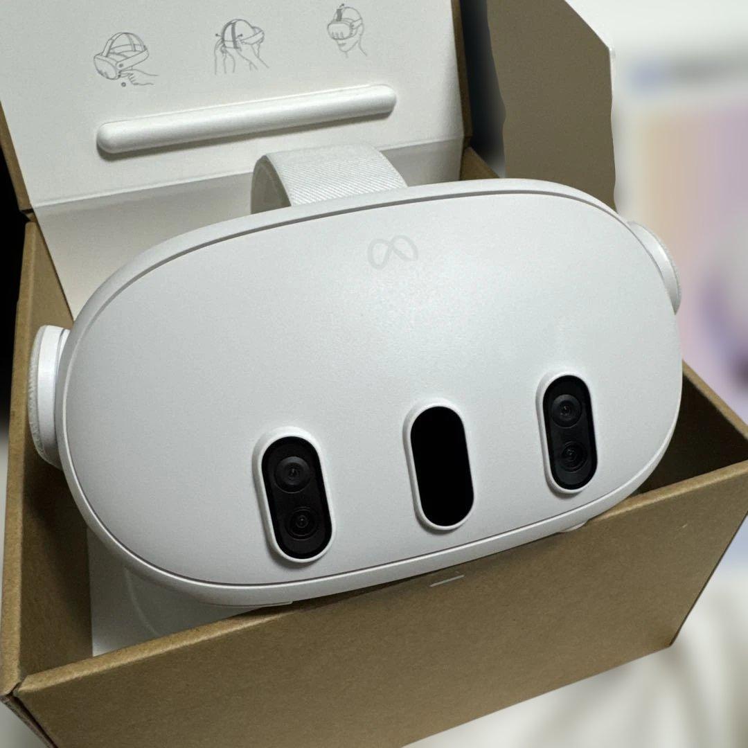【ほぼ未使用品】 Quest 3 128GB+アタッチメント類 セット
