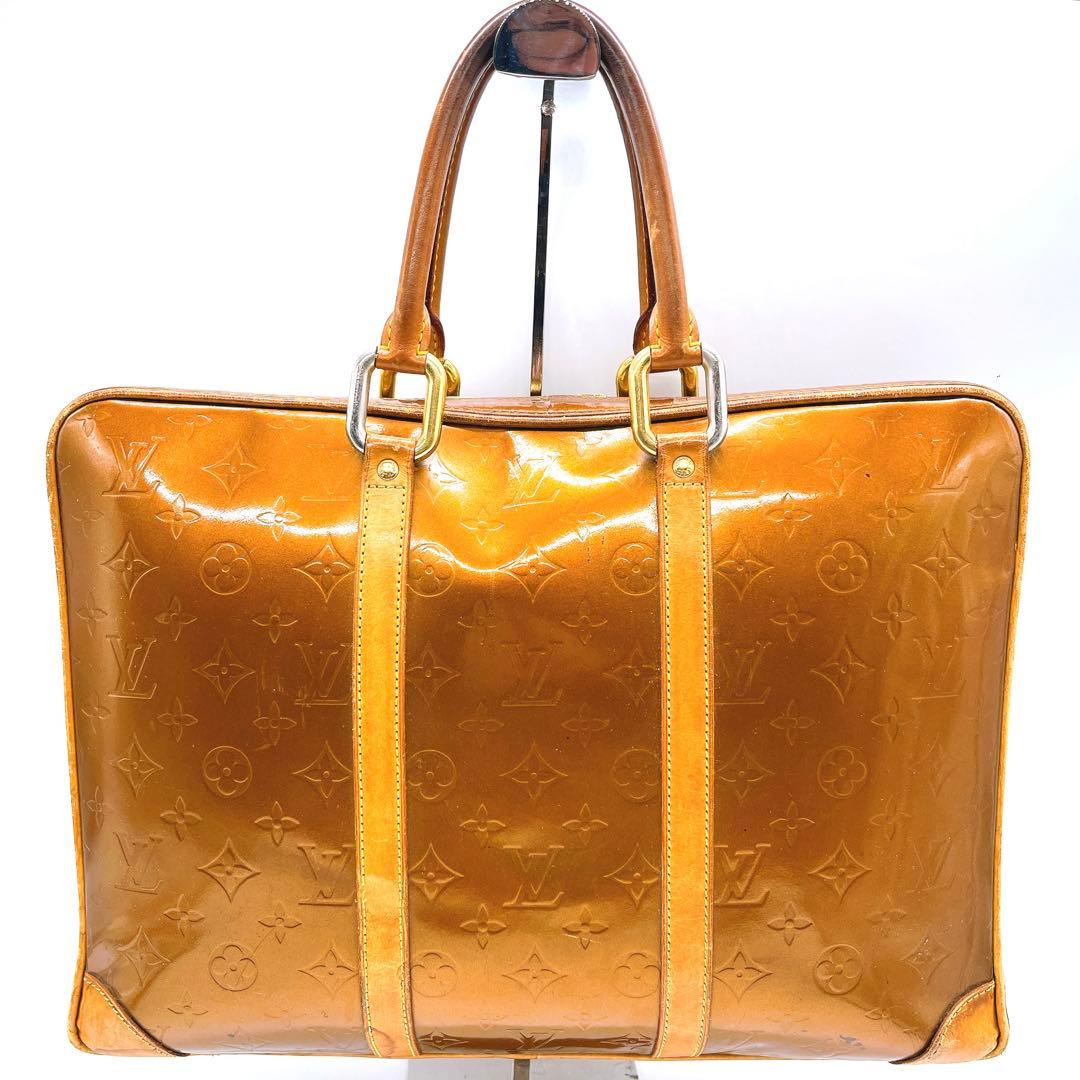 レア品　LOUIS VUITTON ヴェルニ ヴァンダム レザー ビジネスバッグ