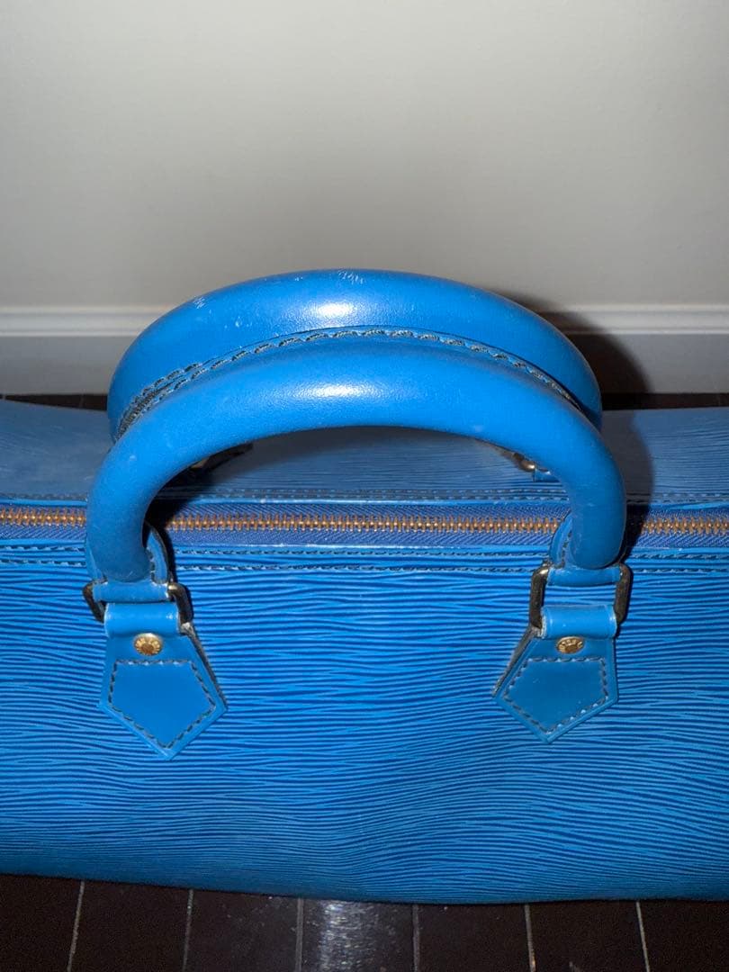 ルイヴィトン エピ ブルー スピーディー 35 ボストンバッグ