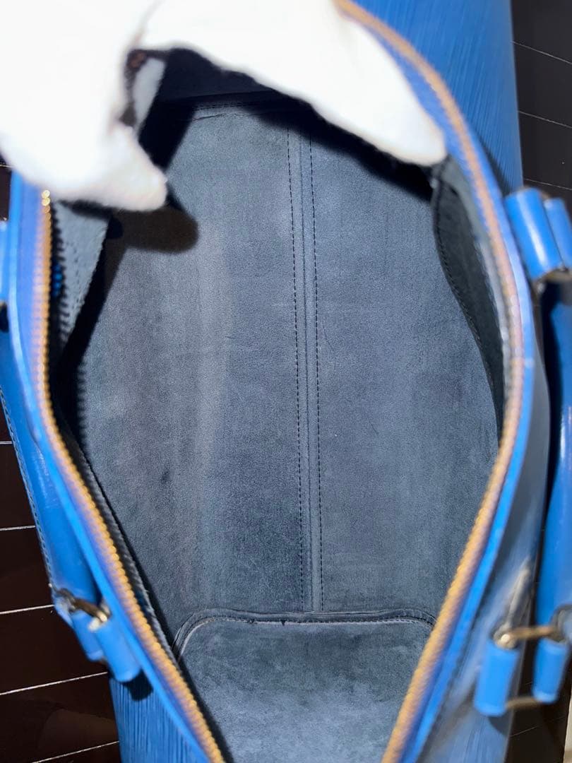 ルイヴィトン エピ ブルー スピーディー 35 ボストンバッグ