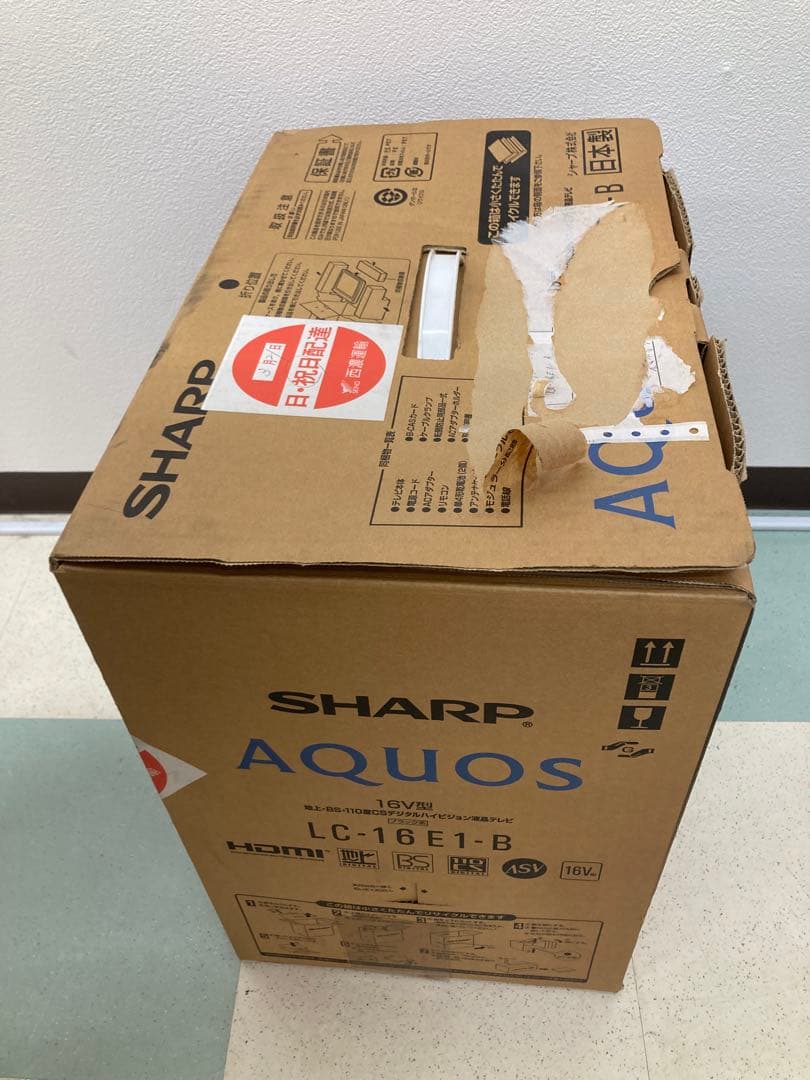 SHARP AQUOS LC-16E1-B 16V型液晶テレビ　♯1099