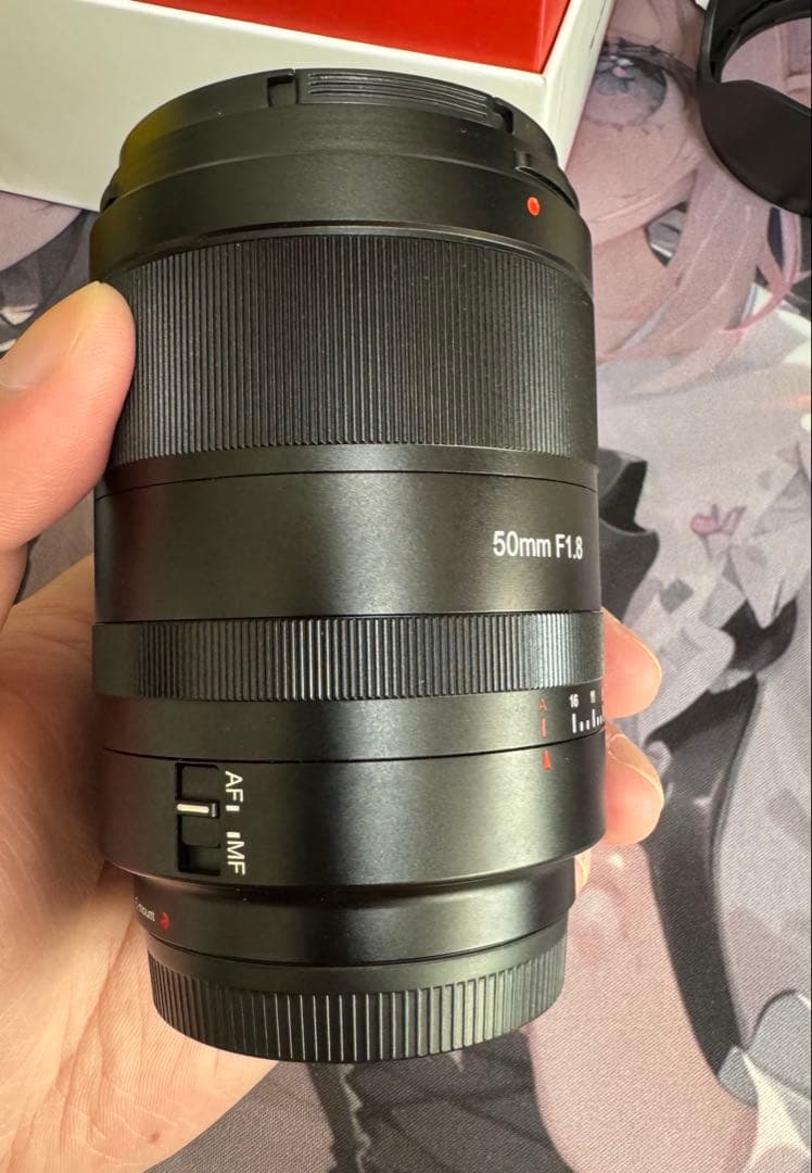 七工匠7artisans 50mm F1.8オートフォーカス　ソニー Eマウント