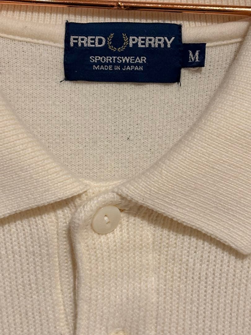 FRED PERRY 衿つきスウェットシャツ 日本製