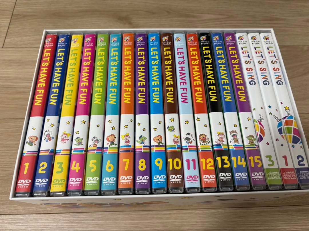 ミライグリッシュ　DVD CD セット