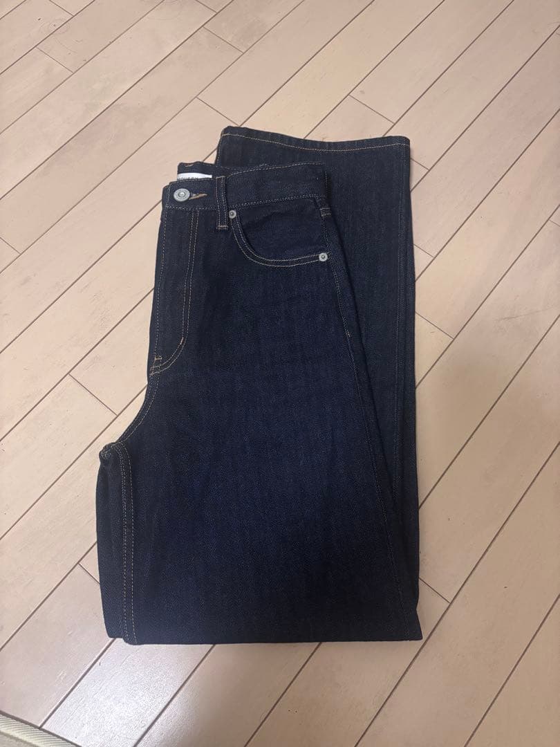 パンツ moussy HIGH WAIST STRAIGHT 25inch