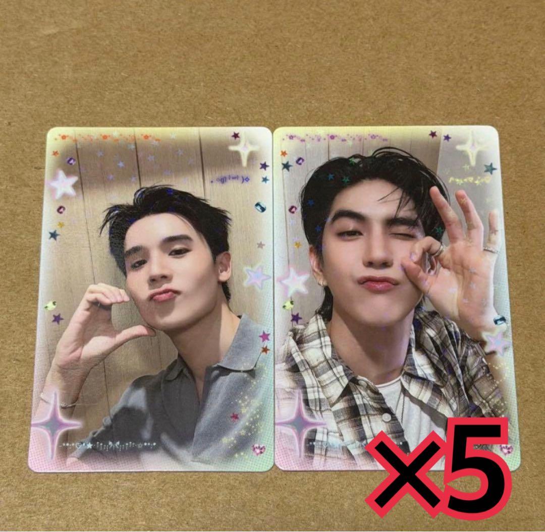 JimmySea トレカ　×5 ポップアップ　大阪　GMMTV