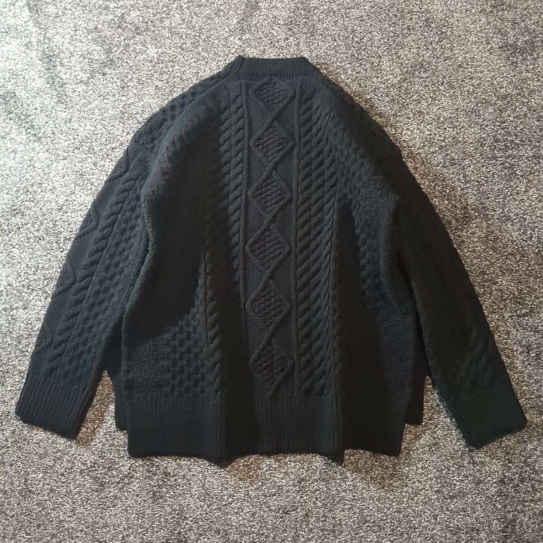 ユナヒカ yunahica　黒田知永子コラボ　アランニット定価49500円