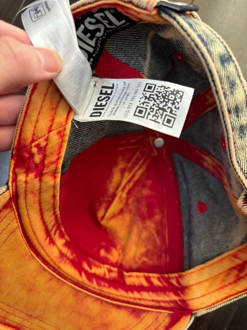 「正規品」　DIESEL キャップ