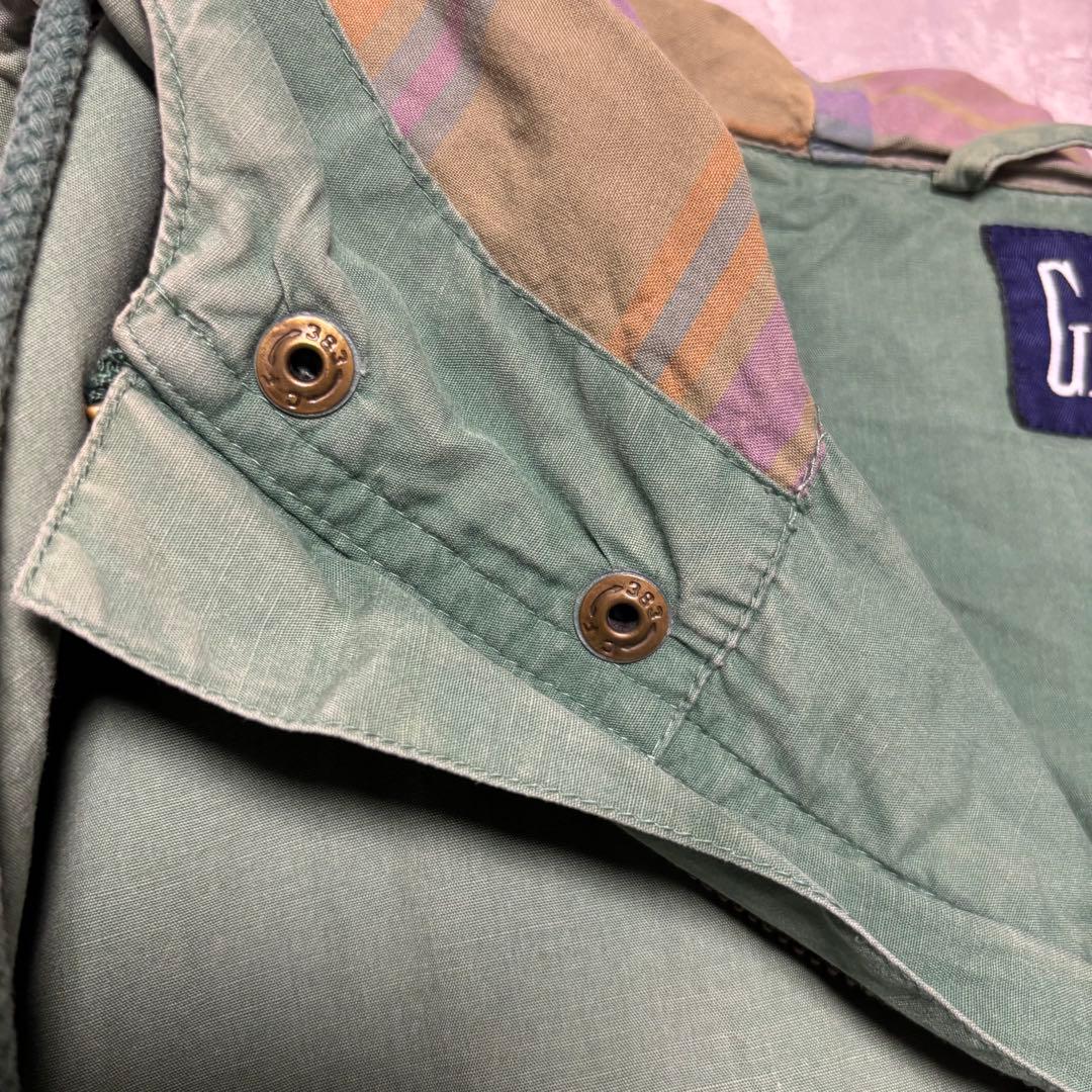 【nnnnnk】90s old gap コットン アノラックパーカー