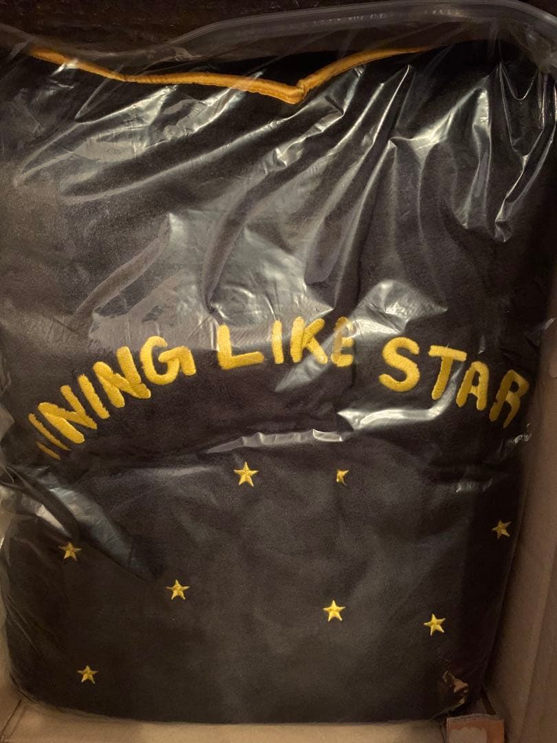 トレカ付！新品未開封ATEEZソンファ⭐︎ 星柄センイルフワフワハウスローブ袋付