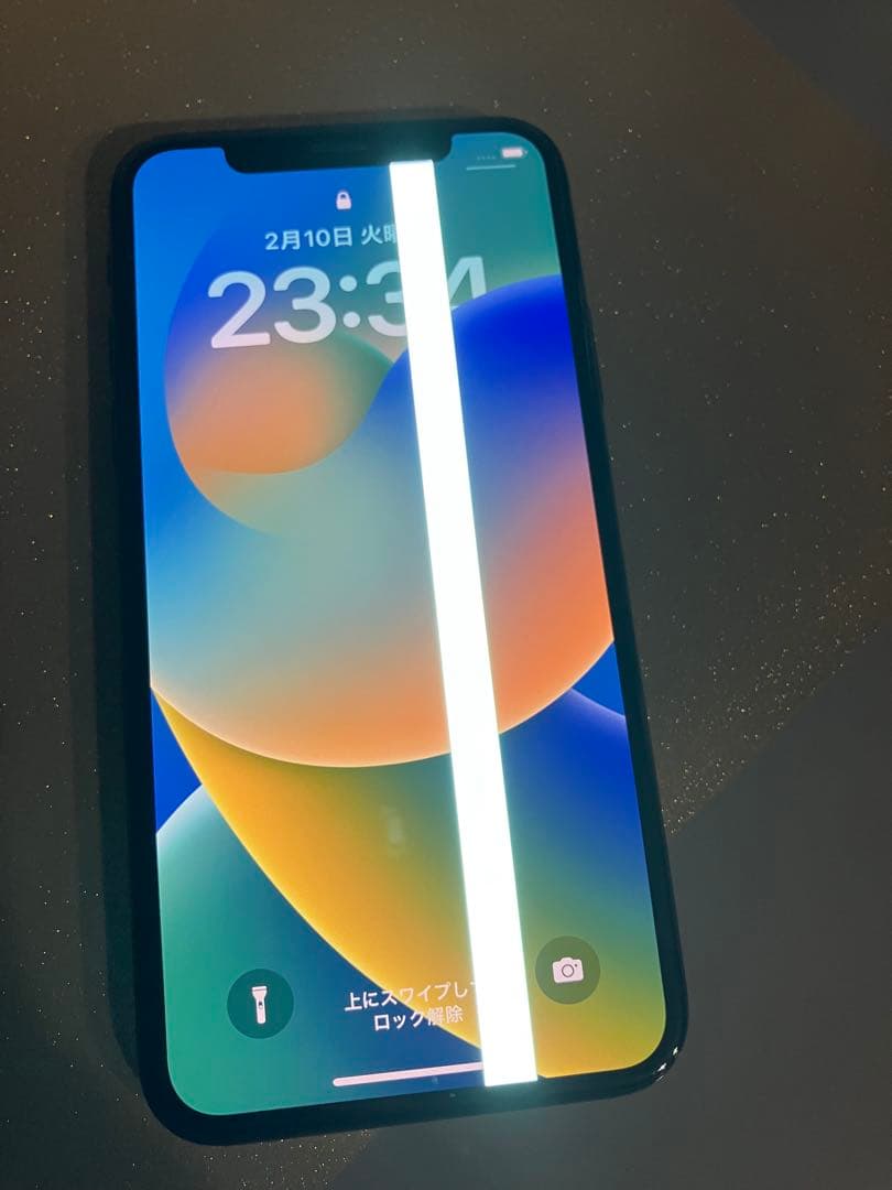 Apple iPhone X スペースグレイ　ジャンク