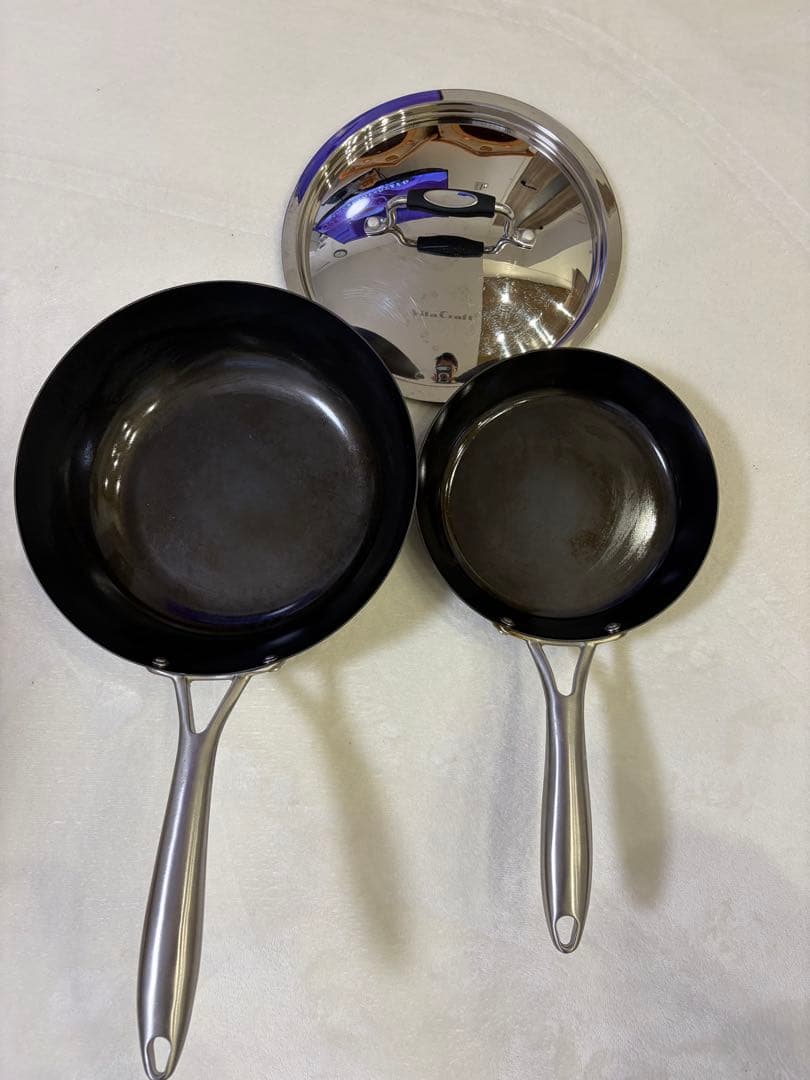 ビタクラフト スーパー鉄 フライパン 蓋3点セット（径20cm＆径26cm）