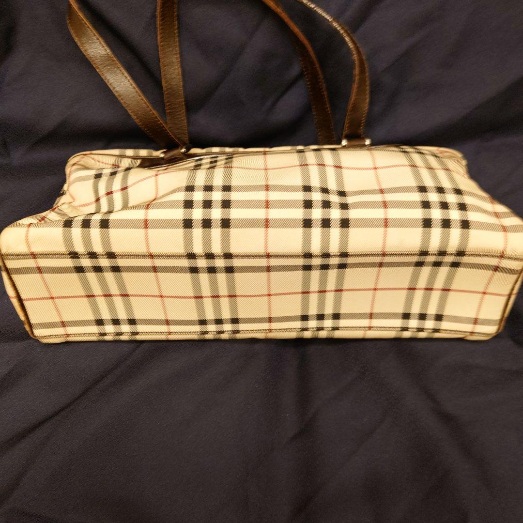 BURBERRY チェック柄ハンドバッグ