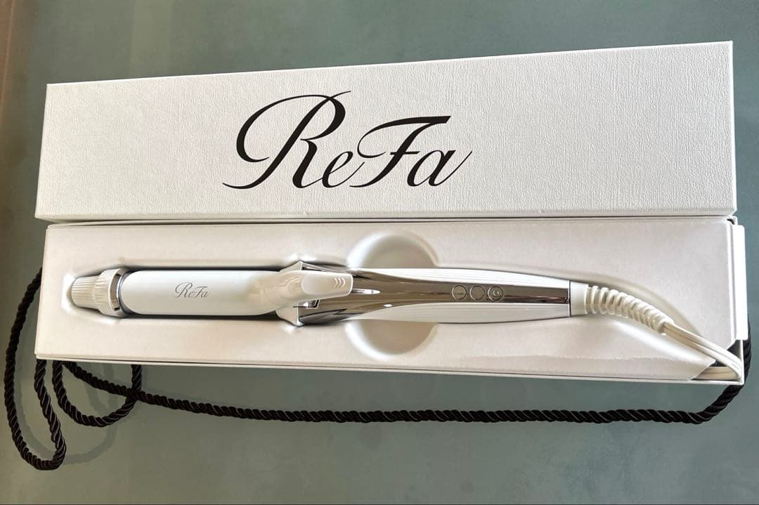 ♡N⭐︎♡美品♡ ReFa ホワイトカールヘアアイロン26mm
