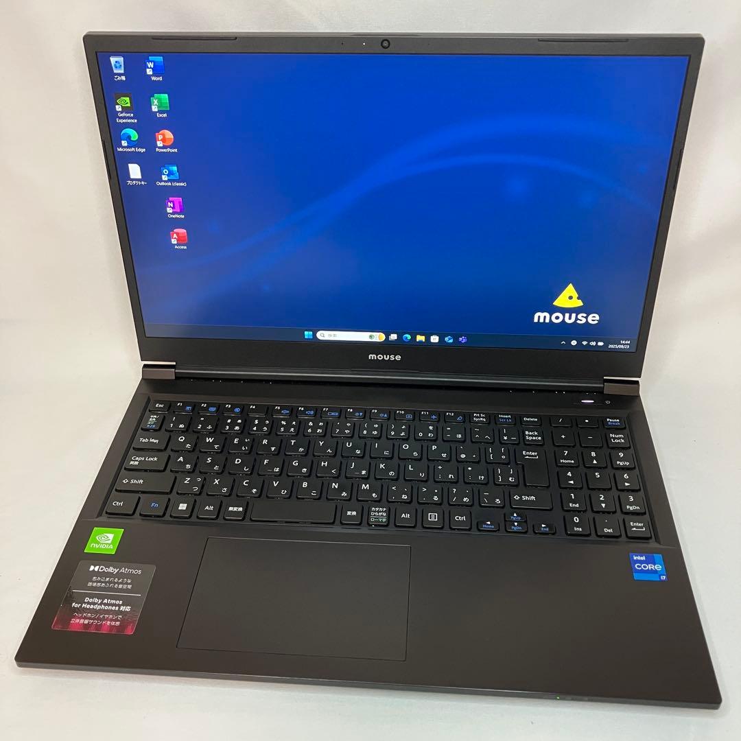美品 mouse K5 12世代 i7 16GB 512G MX550 オフィス