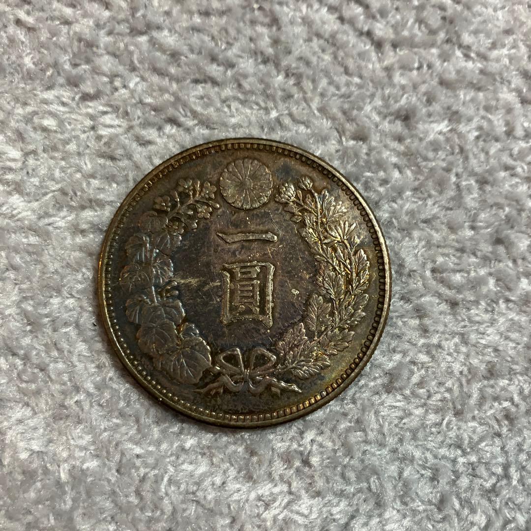 明治19年　一圓硬貨