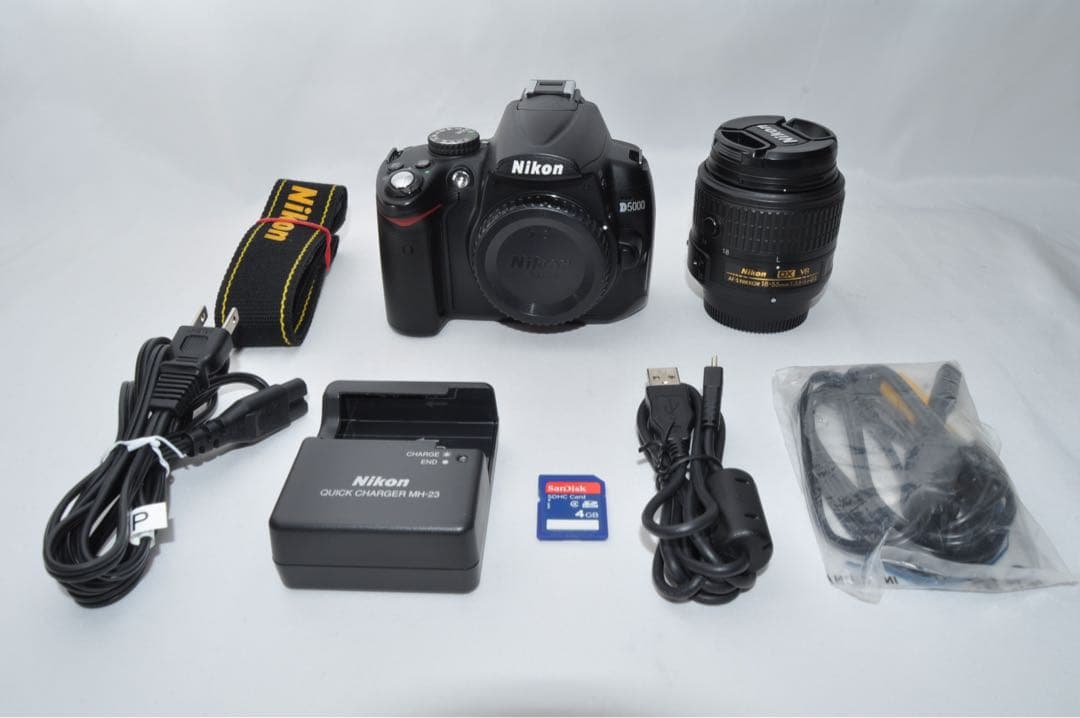 ☆美品☆ Nikon ニコン D5000 レンズ セット 一眼レフ カメラ