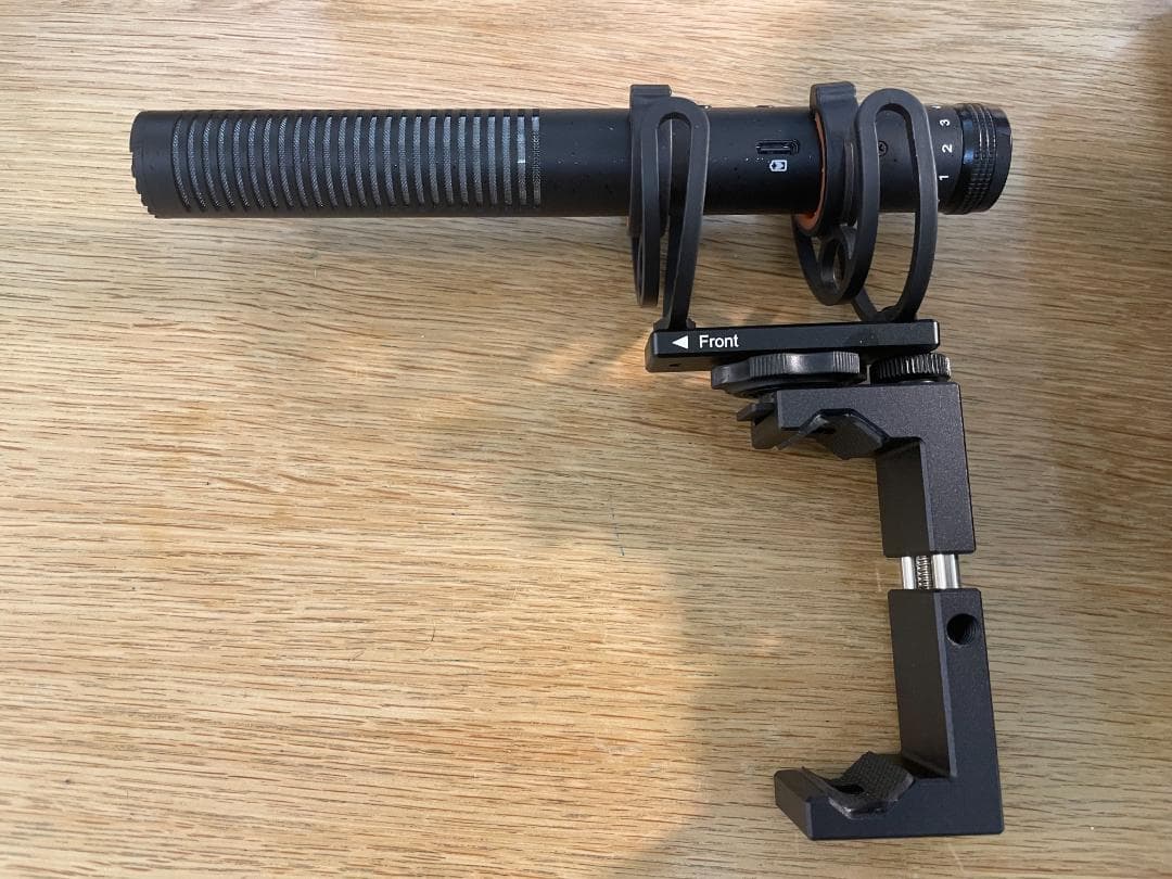 【未使用に近い】COMICA VM20 ショットガンマイク／おまけ付き／動作良好