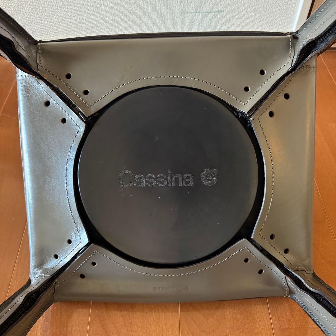 cassina カッシーナ 412 本革 ダイニングチェア ②セット売り