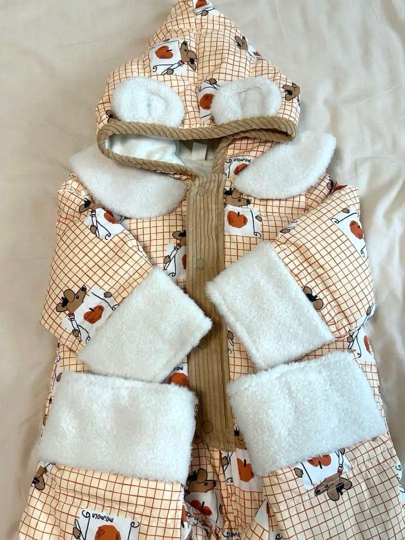 【新品】moimoln モイモルン ベビー スノーウェア ロンパース