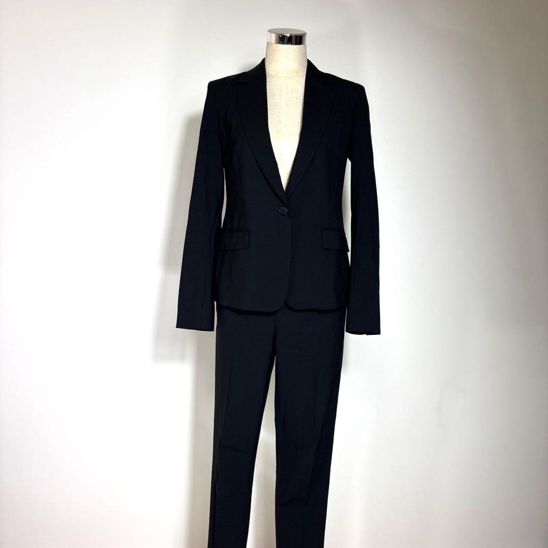 Theory セオリー　スーツセットアップ　黒　4ジャケット　パンツ L