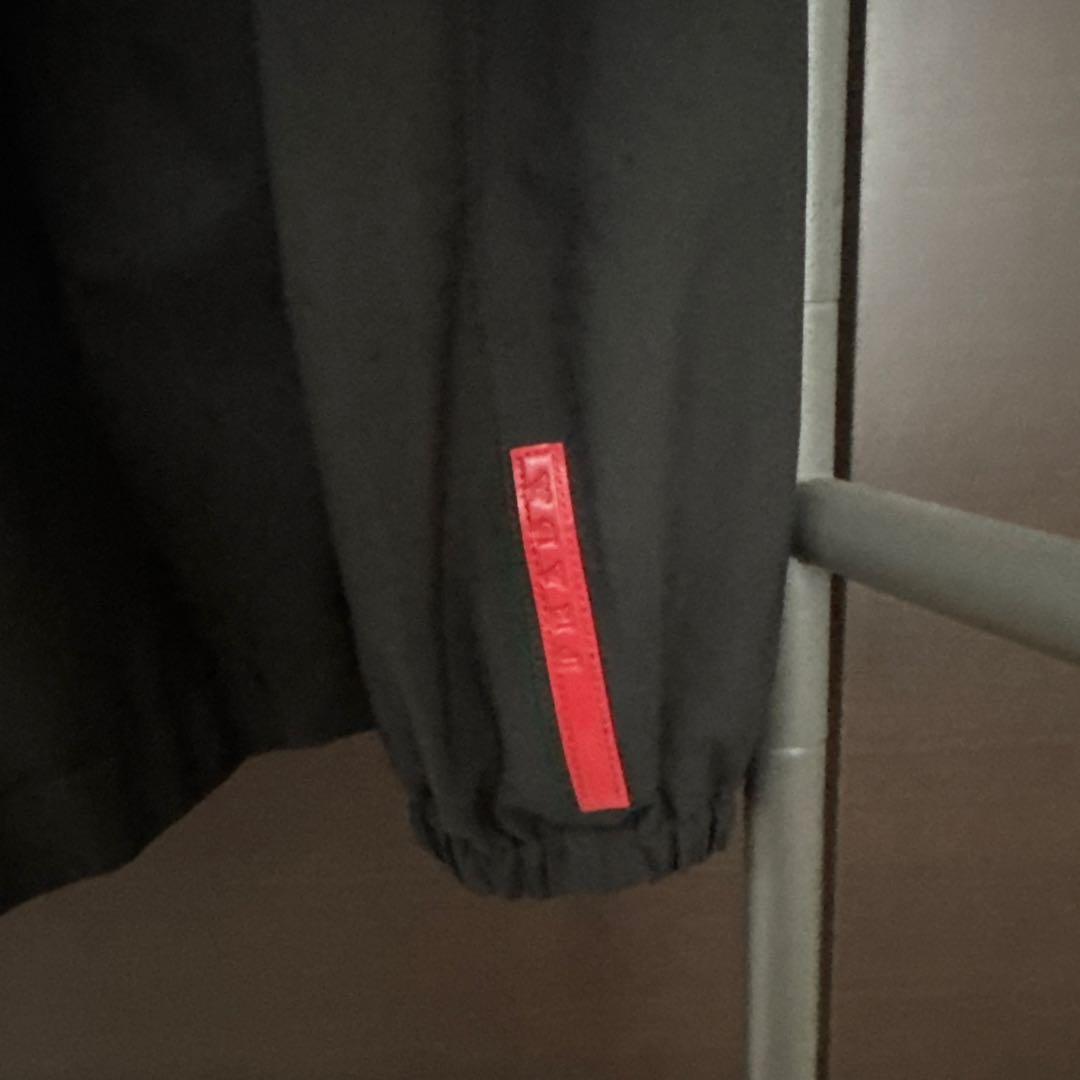 ☺*︎様 PRADA SPORT HIGH NECK ZIP BLOUSON 黒