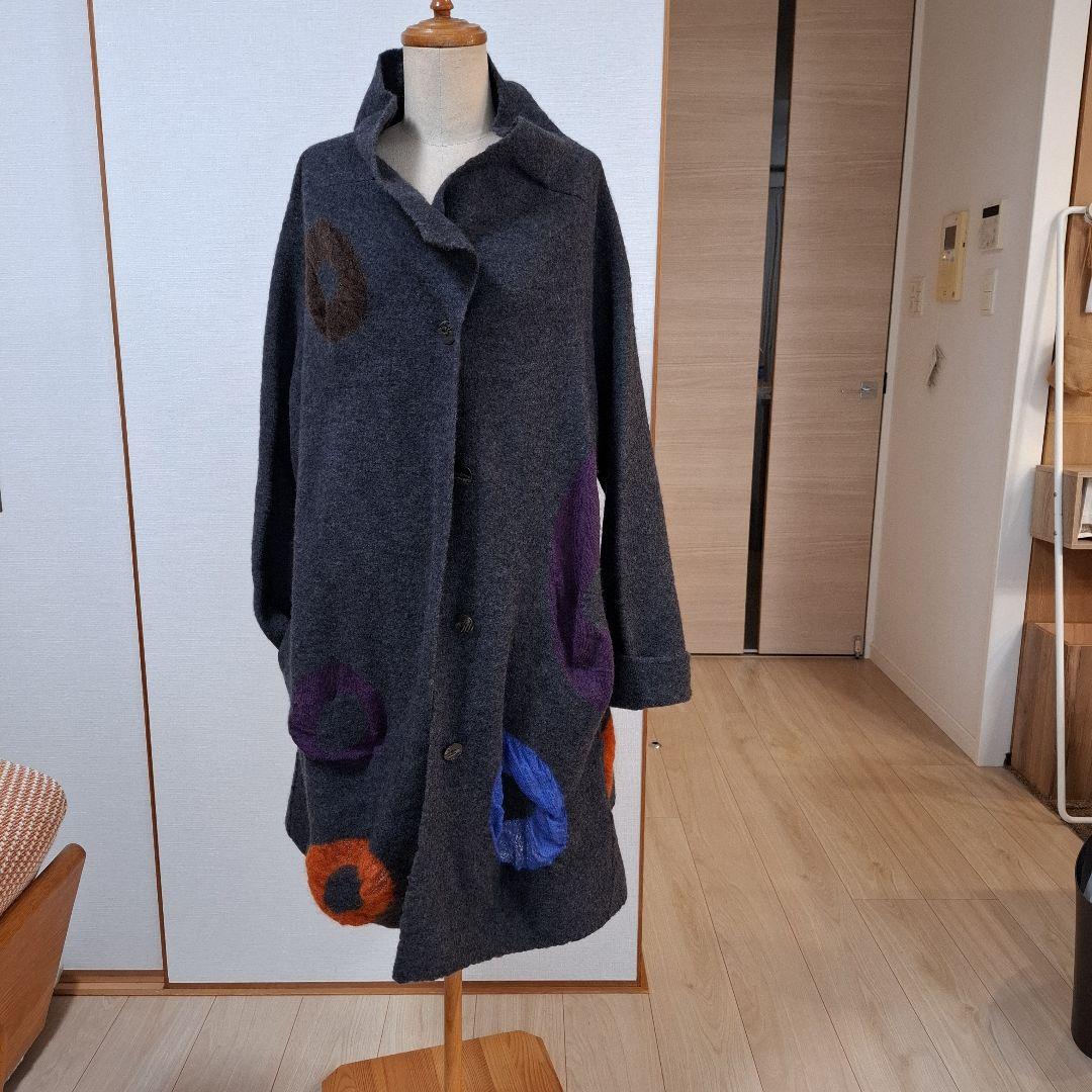 ウール混紡ジャケット 装飾刺繍付きキョンキョンさん専用