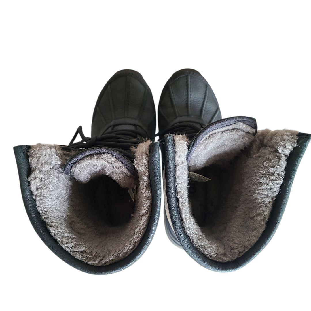 ★UGG アグ★ファー付きレザーブーツ★アディロンダックIII★24㎝★