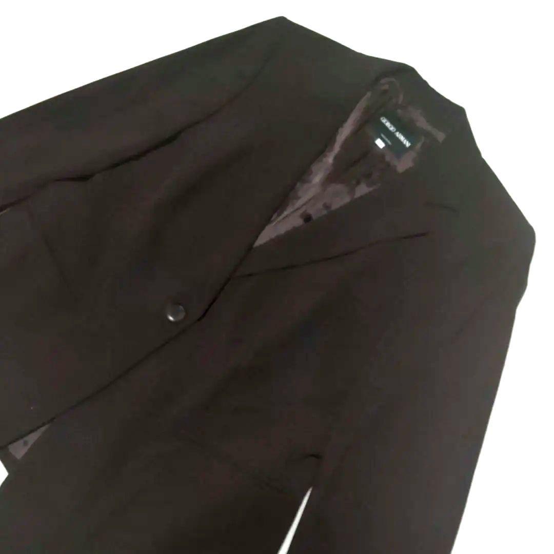 希少 極美品 ジョルジオアルマーニ スーツ セットアップ サイズ 48 ボルドー