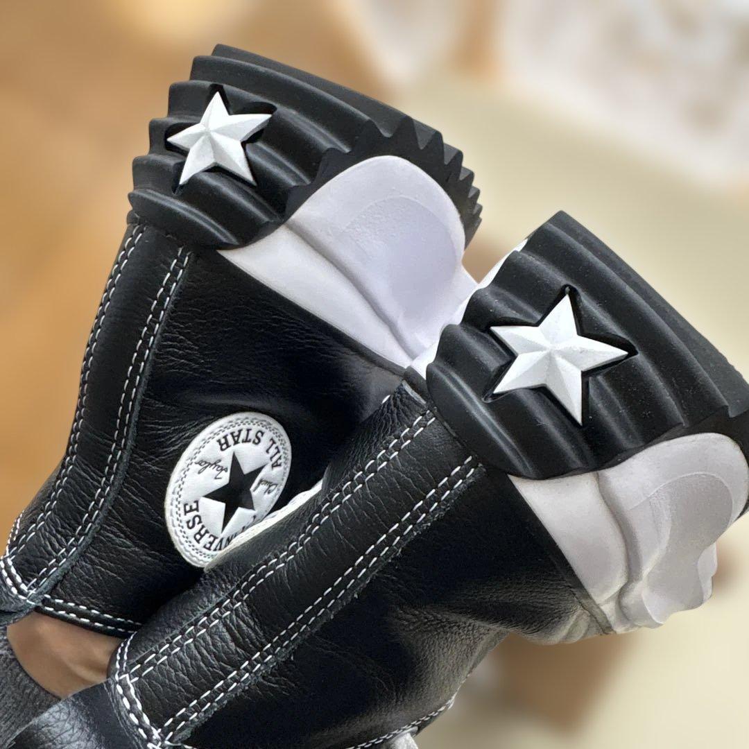 converse ランスターハイクレザーブラック A04292C