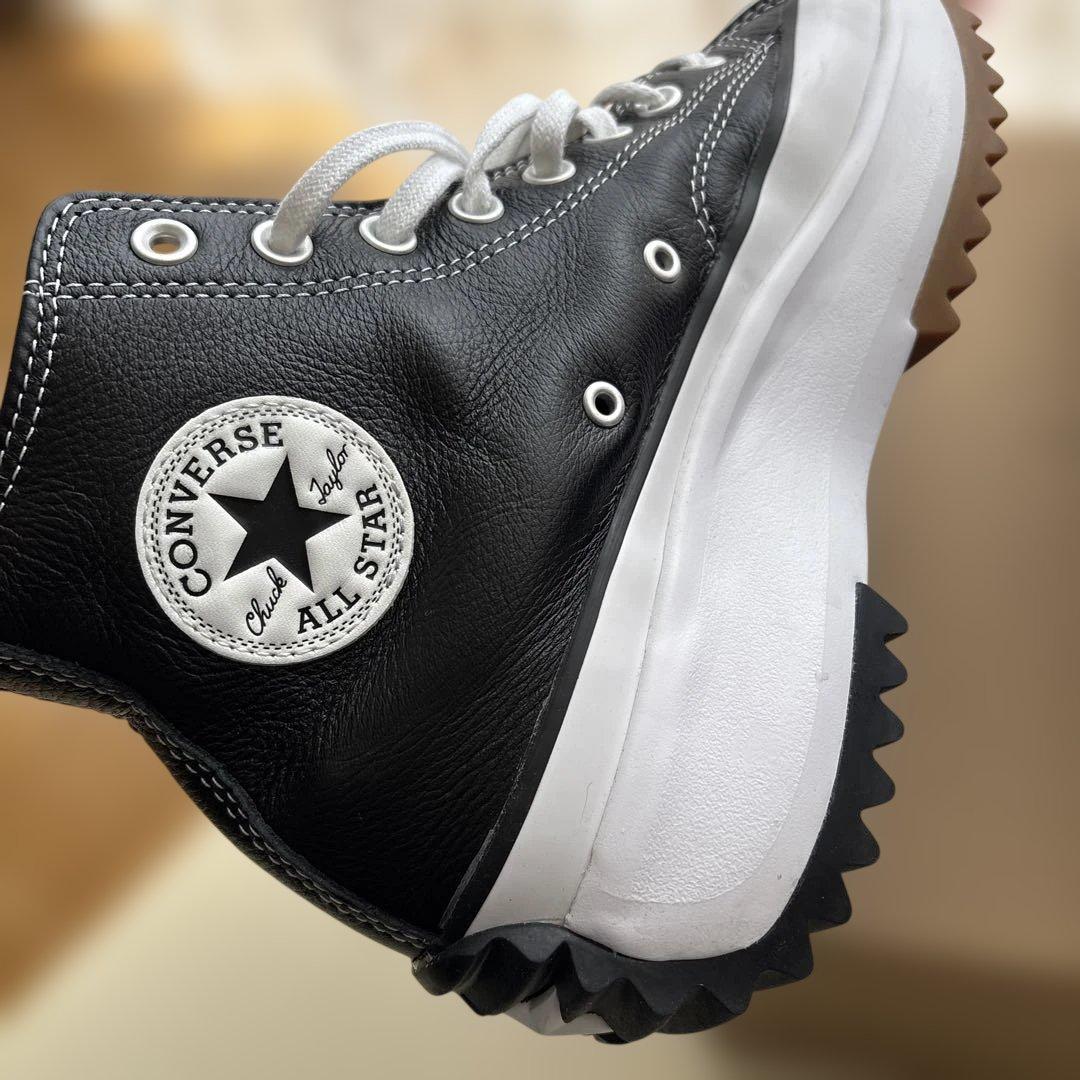 converse ランスターハイクレザーブラック A04292C