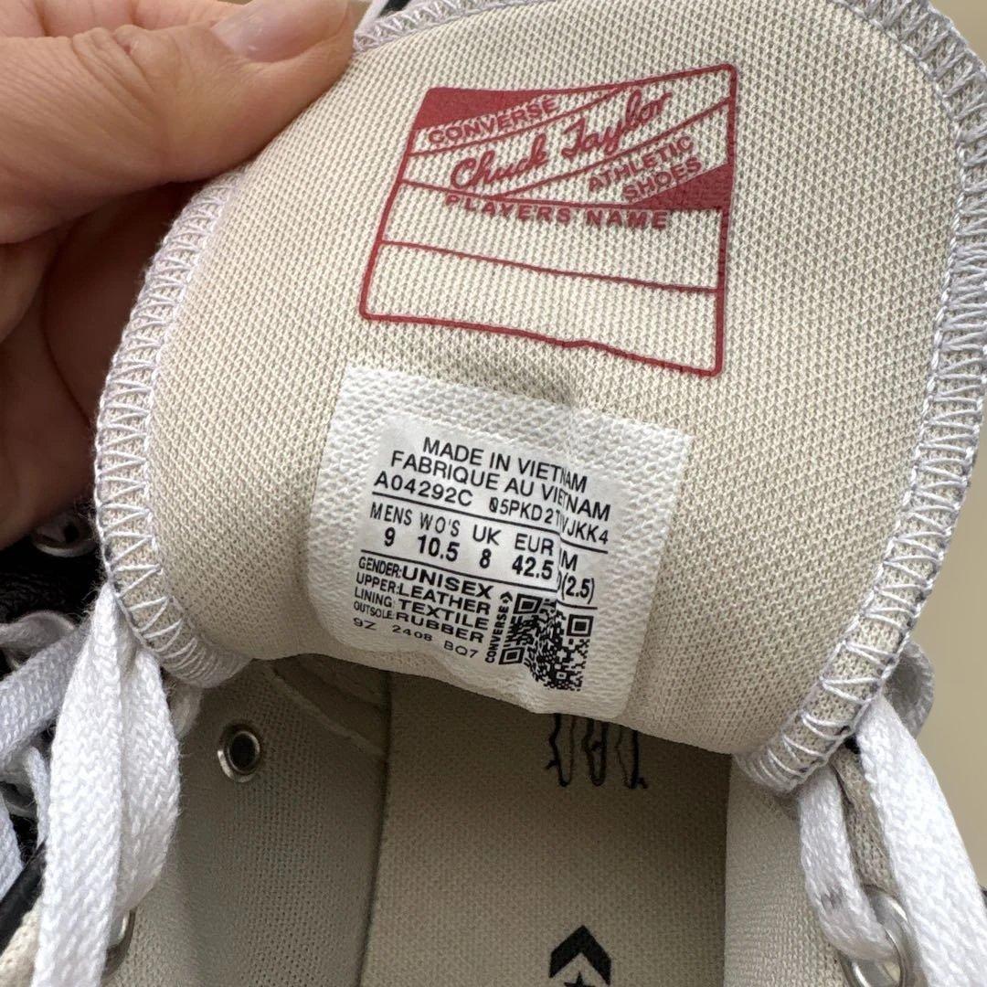 converse ランスターハイクレザーブラック A04292C