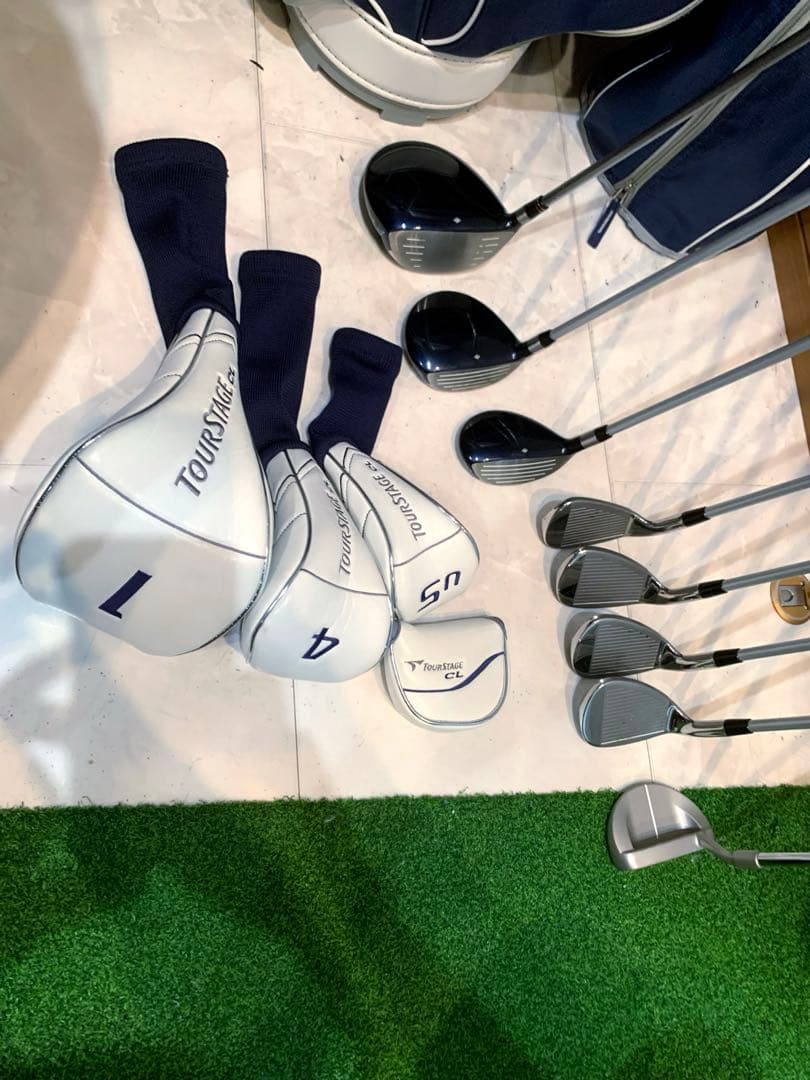 良品　レディースゴルフクラブ セット　ブリヂストン　ツアーステージ　可愛く優しい