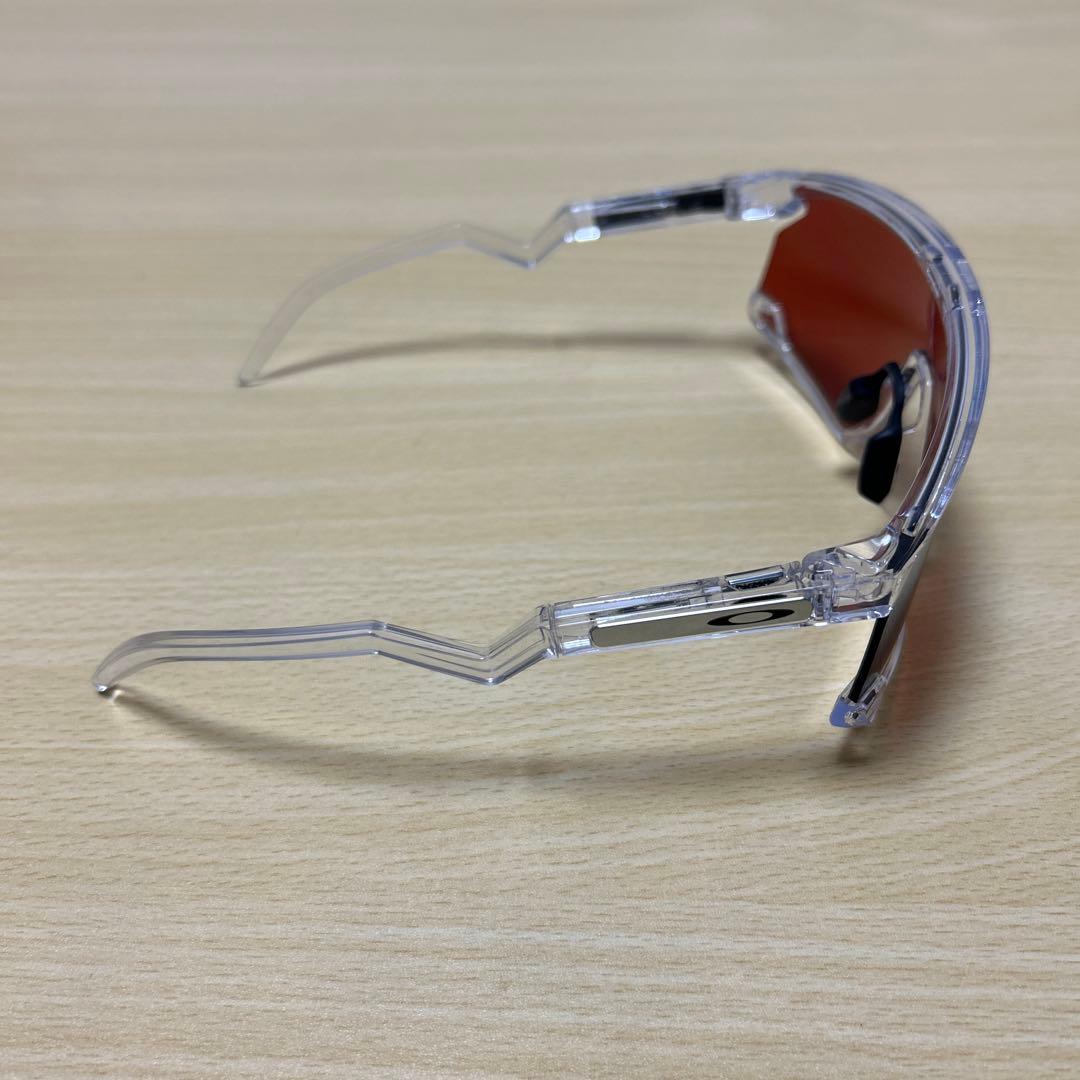 クリアフレーム スポーツサングラス