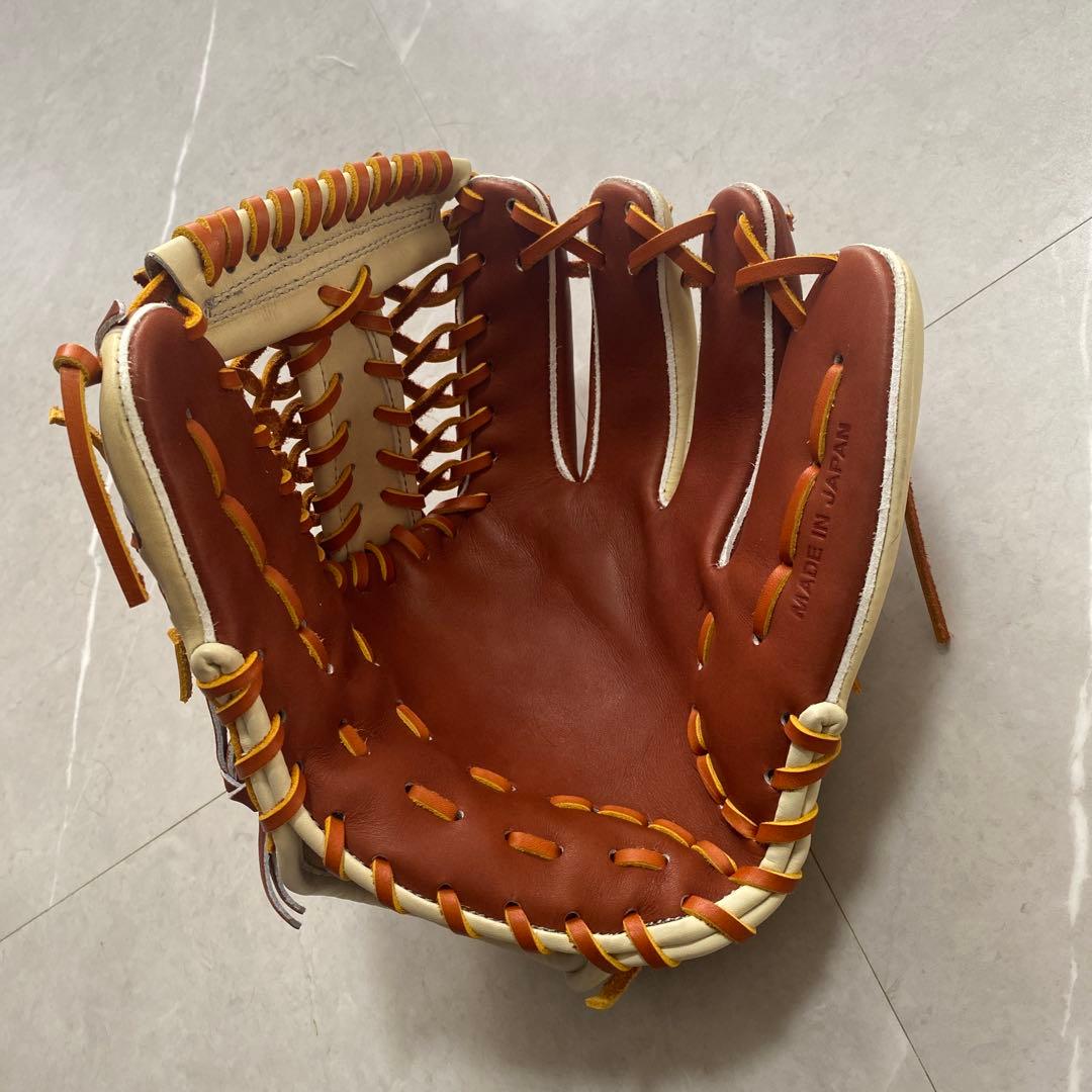 【アサナオ　】新品・未使用　アトムズ（ATOMS）軟式用グラブ 内野手用