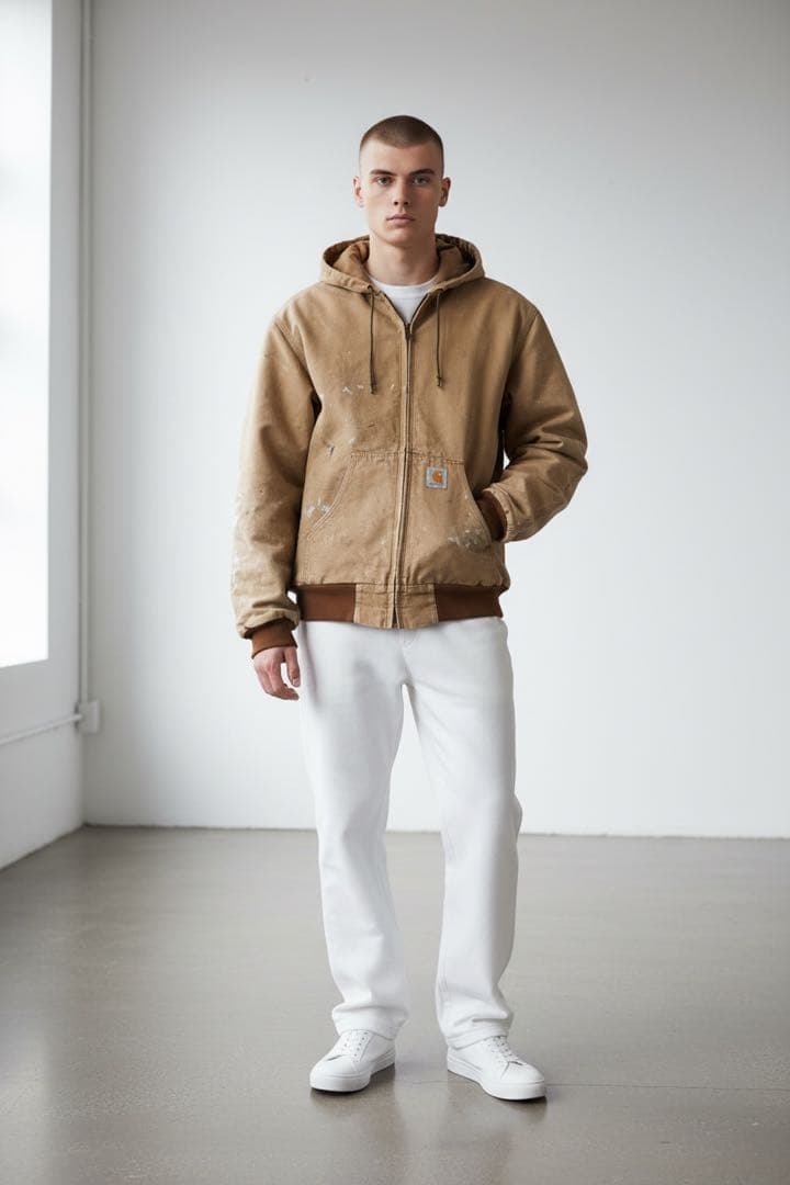 【2月末まで断捨離セール！】carhartt アクティブジャケット　USA製