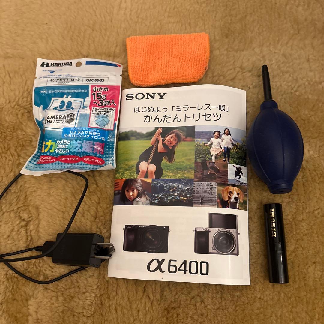本日限定価格 SONY α6400 ミラーレスカメラ シルバー 収納ケース付き