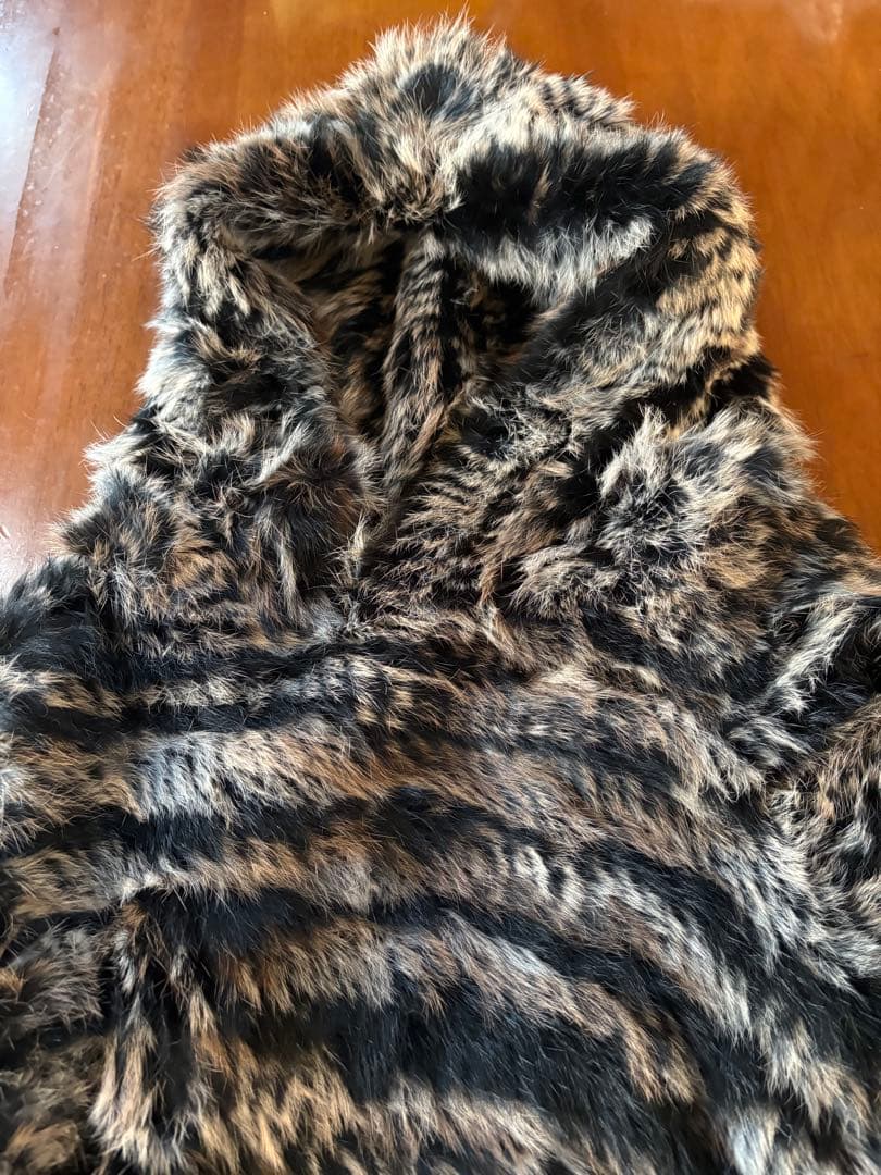 バックラッシュ、ラビットファーパーカー24年モデル着用1回極美品 Death‼️