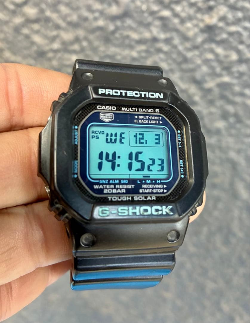 カシオ　CASIO　G-SHOCK　GW-M5610BA 電波ソーラー