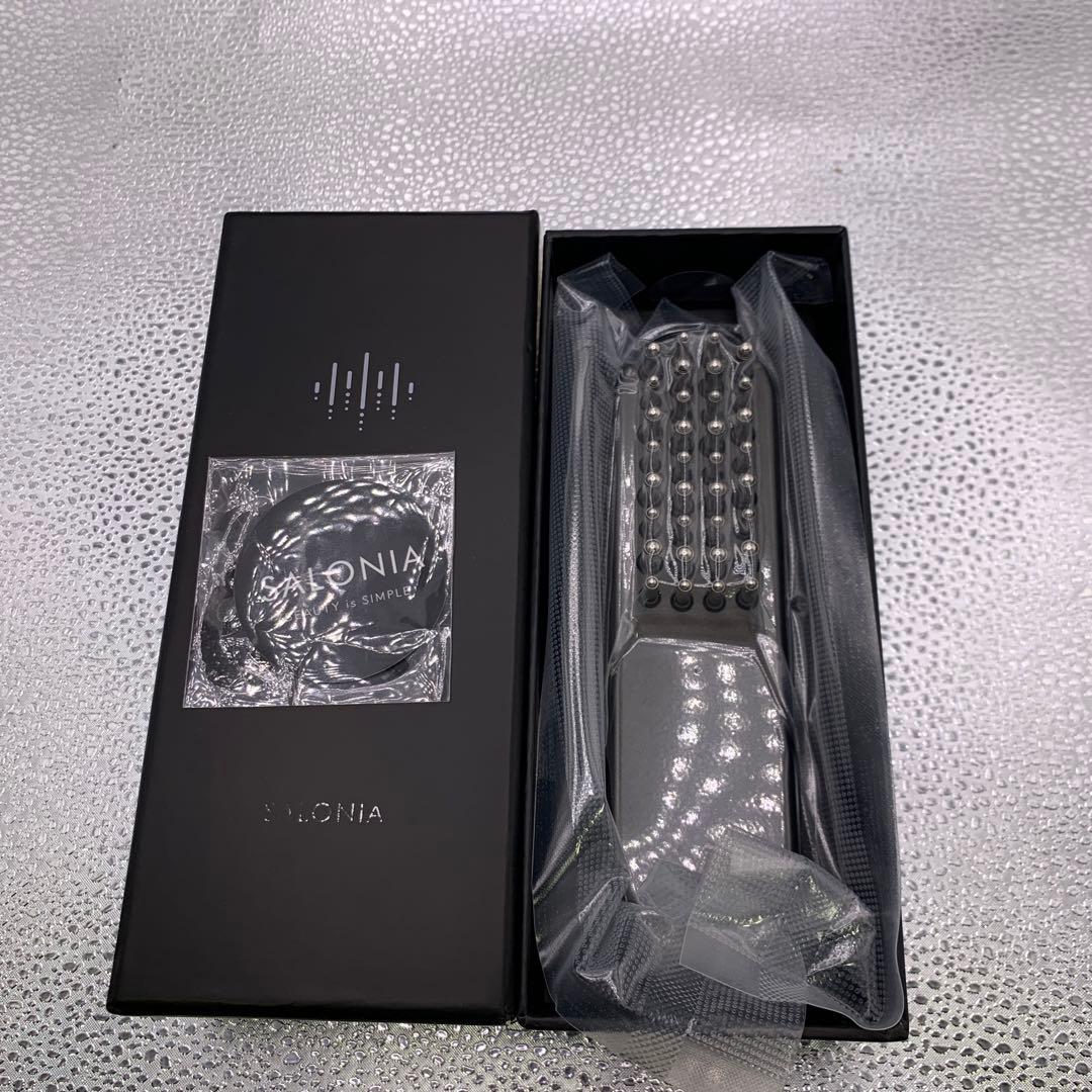 Q3878 サロニア EMSリフトブラシ 3Dケア SAL24305BK