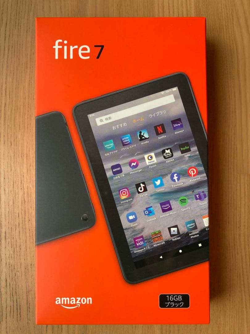 希少！【新品・未開封】Amazon fire7 16GB (第12世代)ブラック