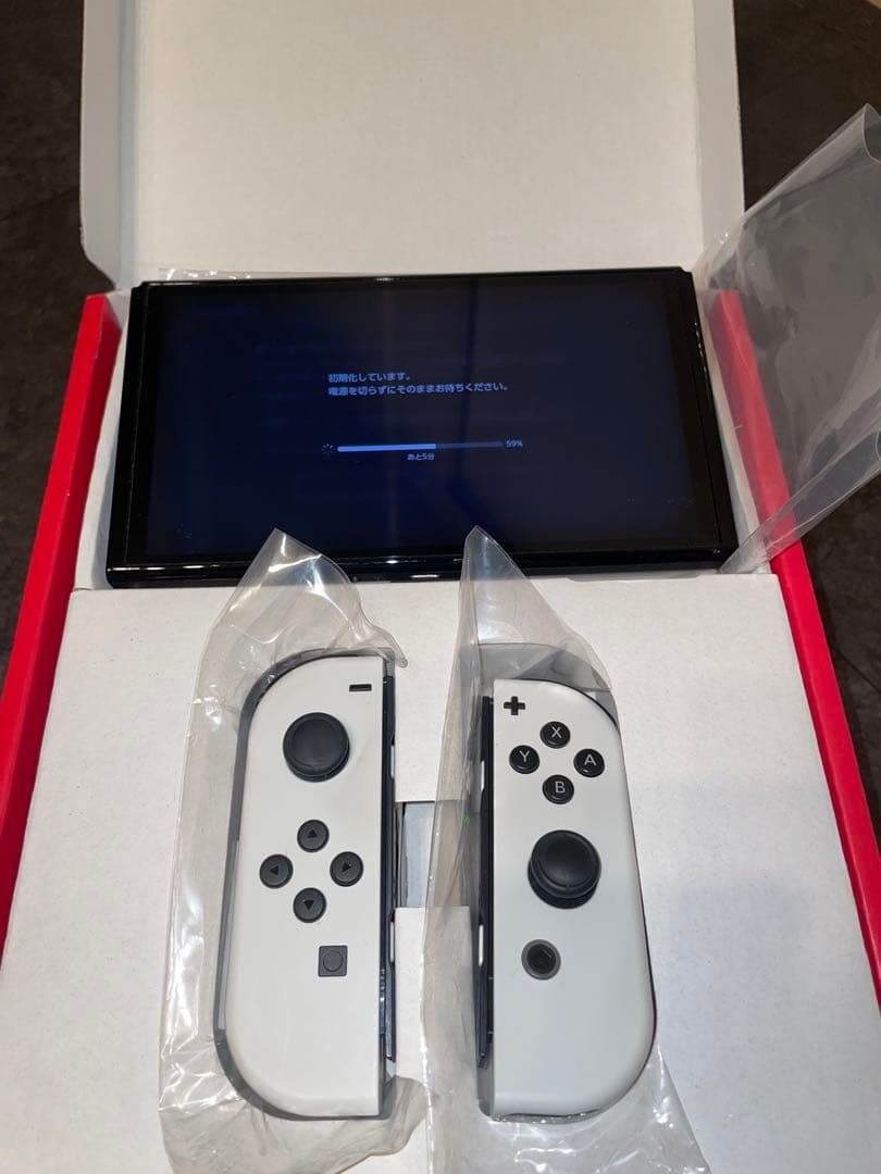 Nintendo Switch 有機ELモデル ホワイト 本体一式 初期化済み