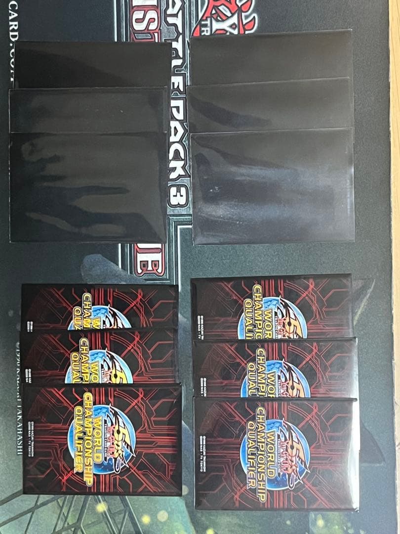 遊戯王　公式　WCQ2011 赤　スリーブ