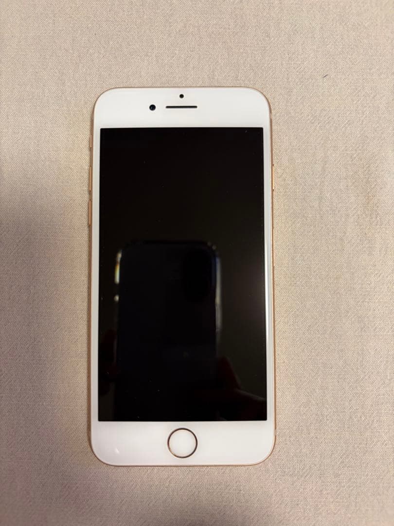 iPhone8 ゴールド　64GB SIMフリー　本体、箱、充電ケーブルあり