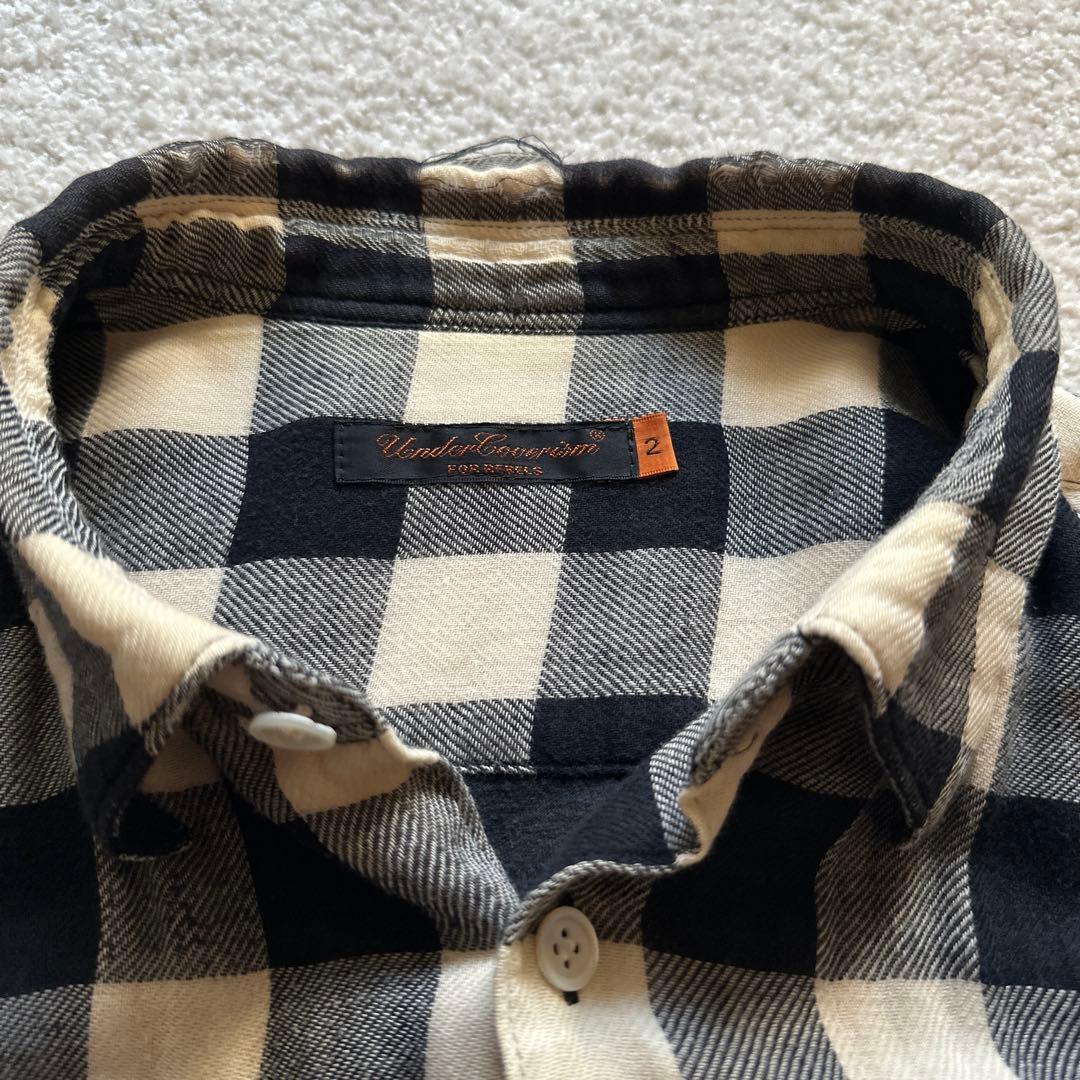 アンダーカバー undercover T期 ドッキングネルシャツ アーカイブ