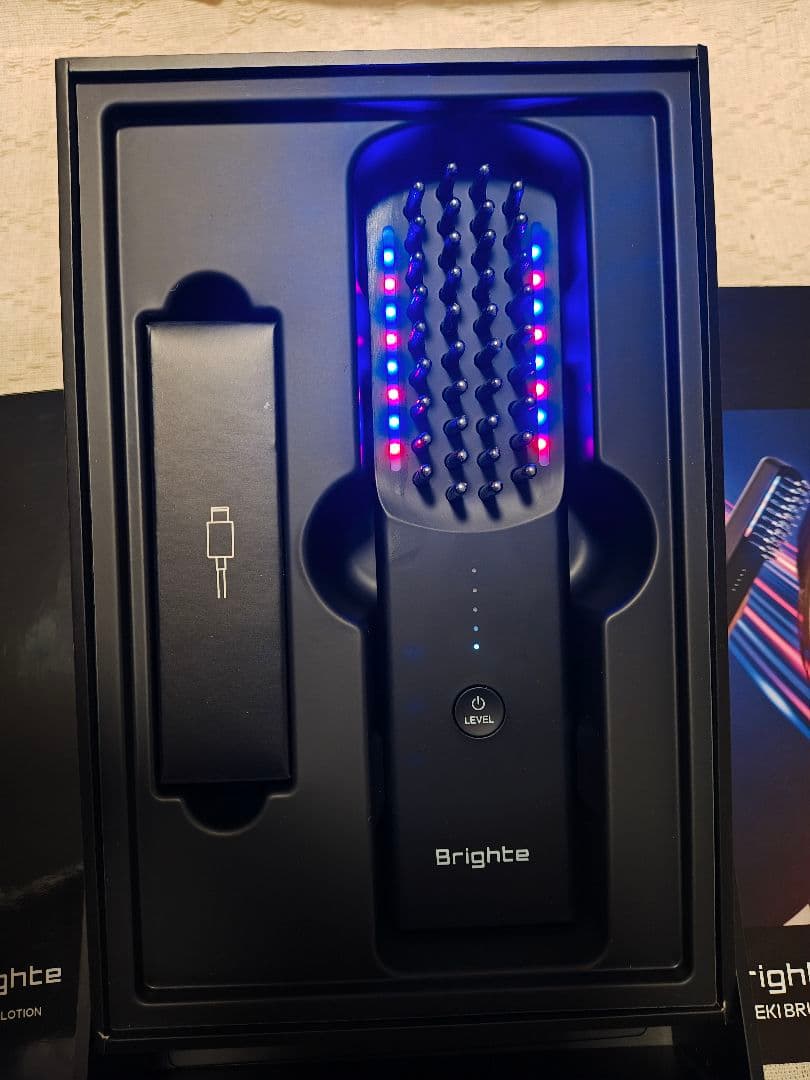 【ほぼ未使用】ブライトエレキブラシ ELEKI BRUSH 美顔ブラシ